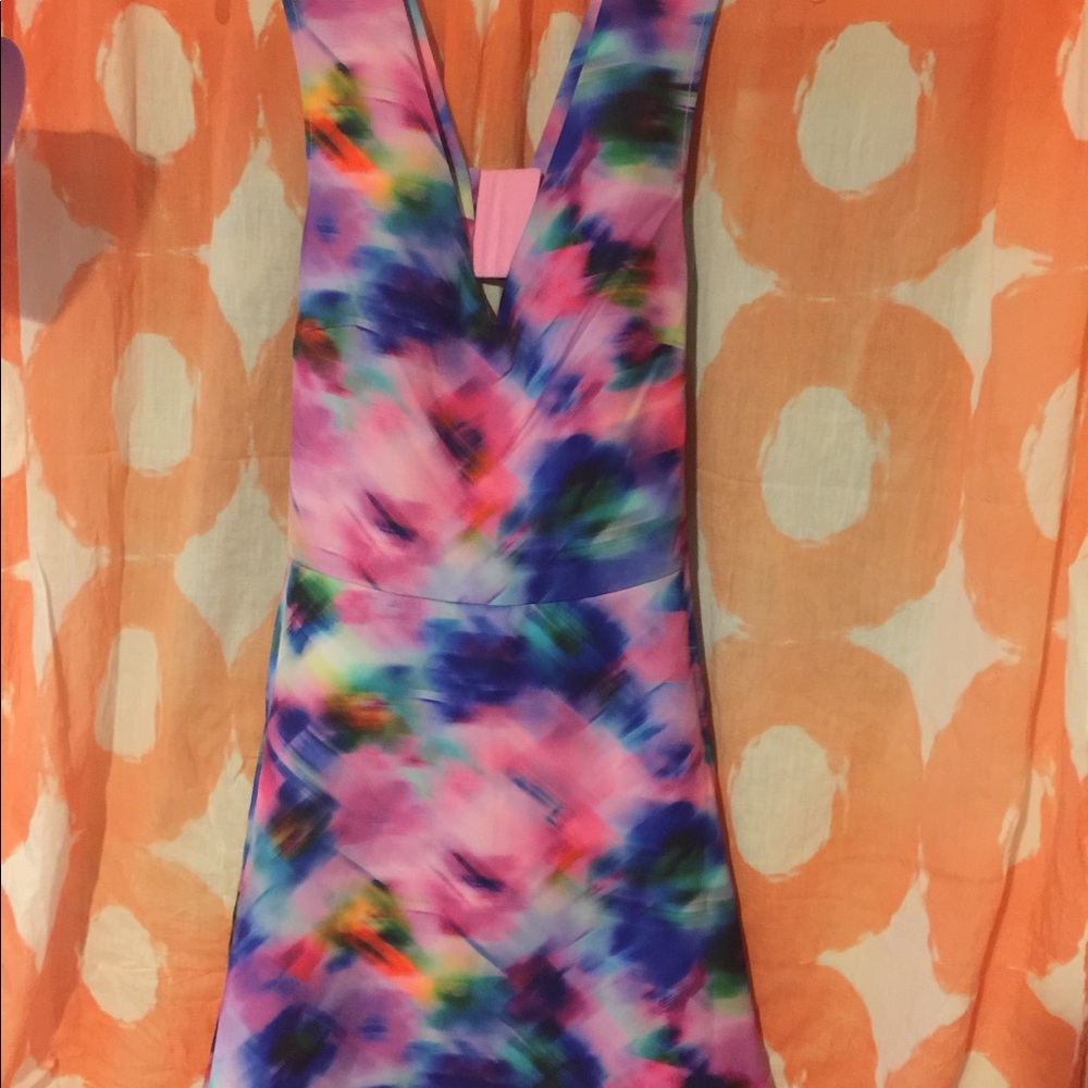 COPY - Back cutout fit & flare dress